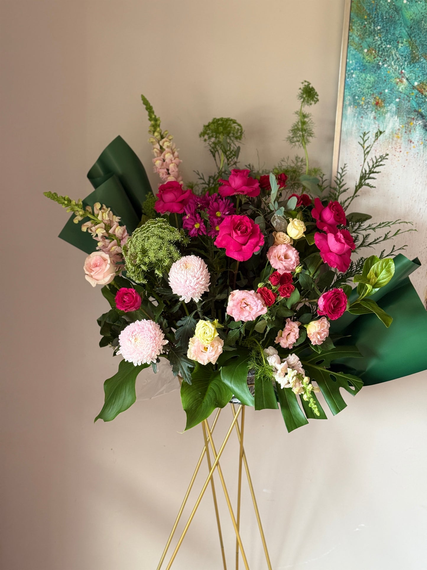 Ruby Prosperity - Flower Arrangement