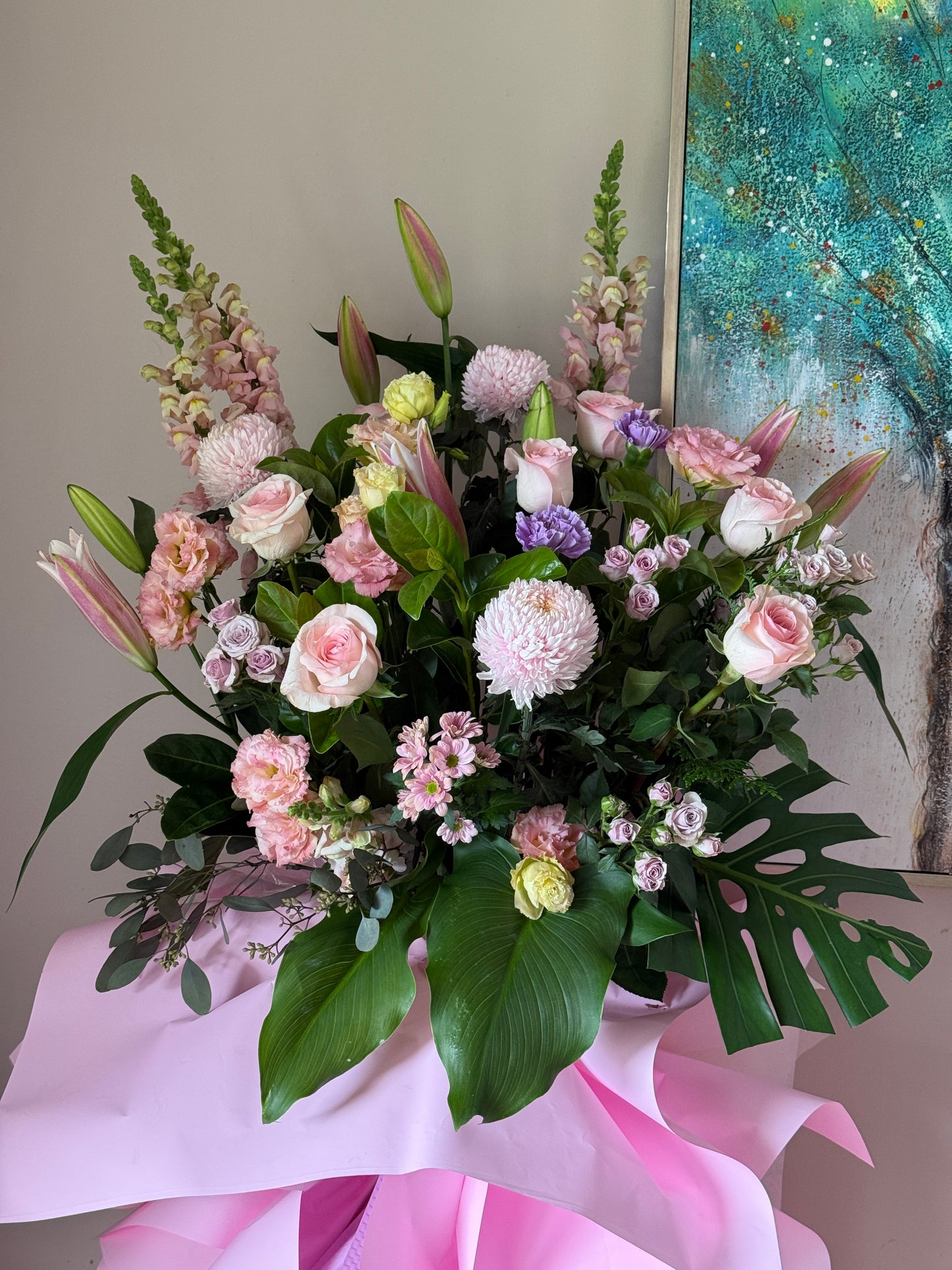 Blush Celebration - Flower Arrangement