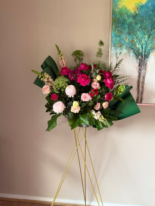 Ruby Prosperity - Flower Arrangement