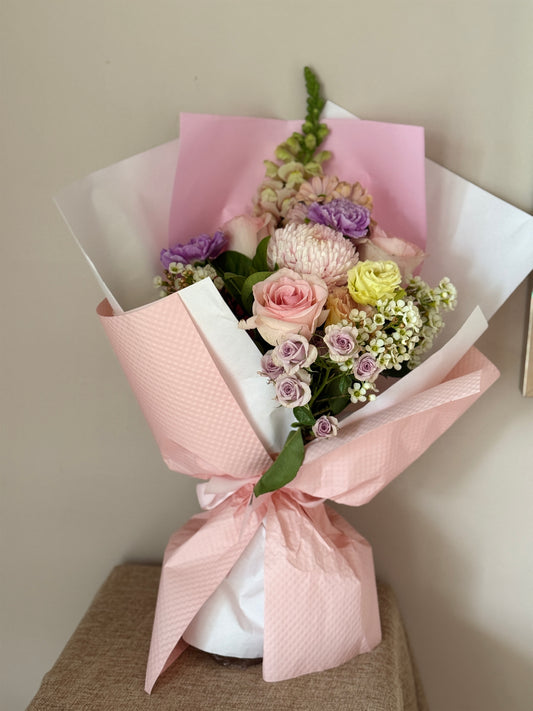 Blushing Pearl - Flower Arrangement